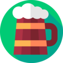 food and restaurant,drink,beer,alcoholic drink,beverage,pub,beer mug,wooden,wood,wooden mug